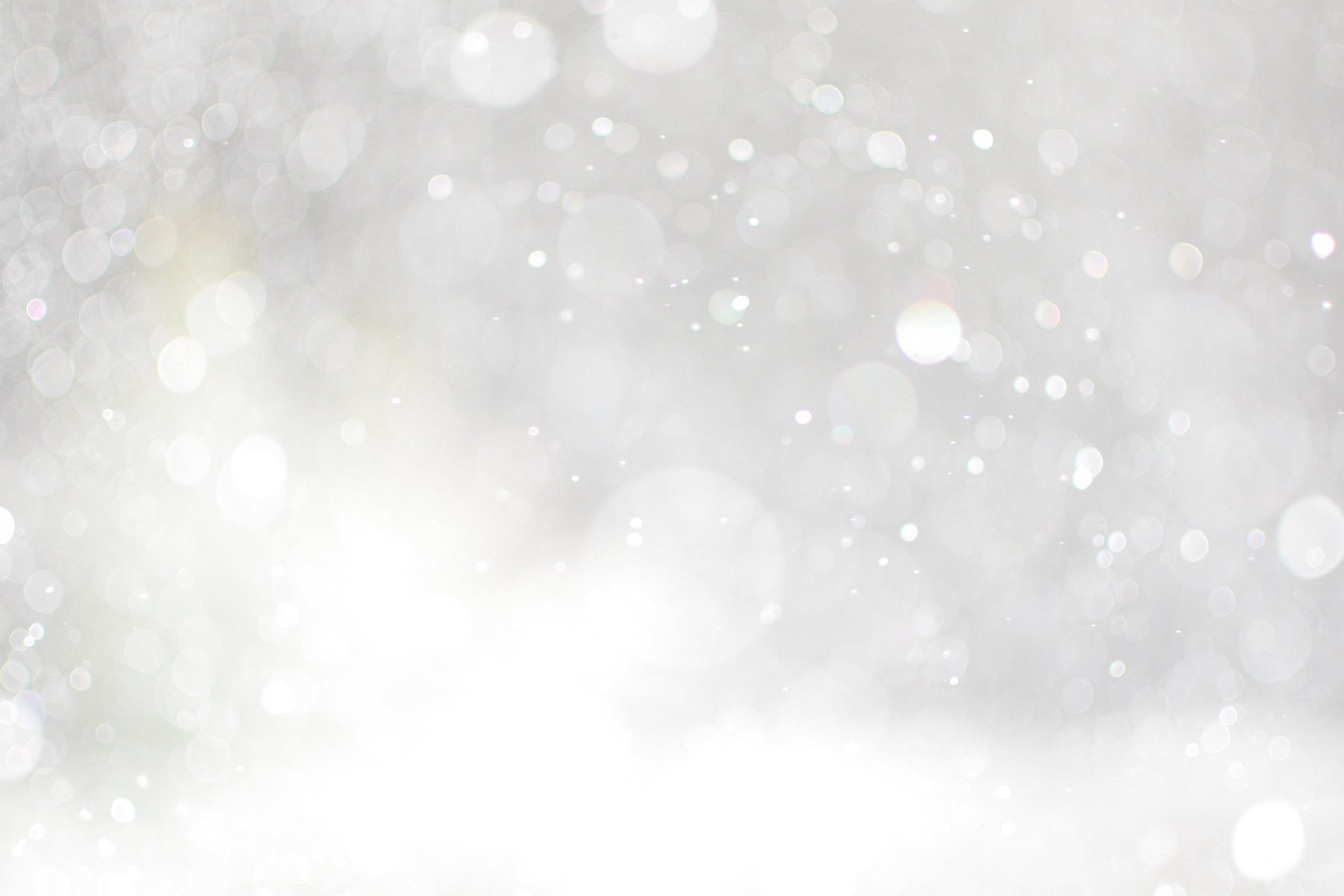 Winter Snow Bokeh Background or Overlay Texture